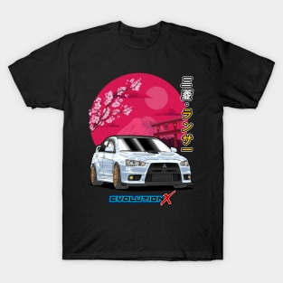 Nippon JDM Mitsubishi Lancer Evolution X T-Shirt